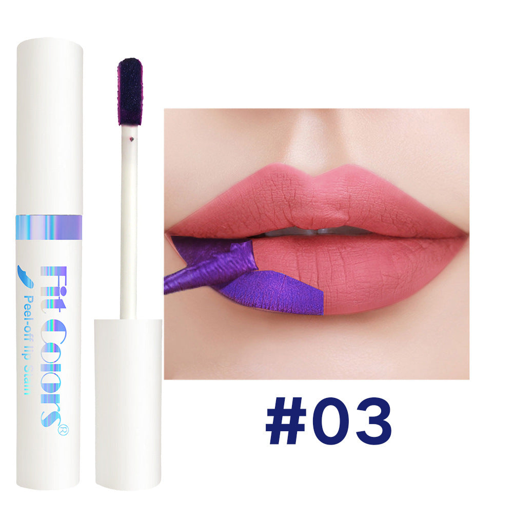 Fit Colors Tear and Pull Lip Gloss Natural matte easy-to-apply long-lasting non-stick cup waterproof lipstick cross-border