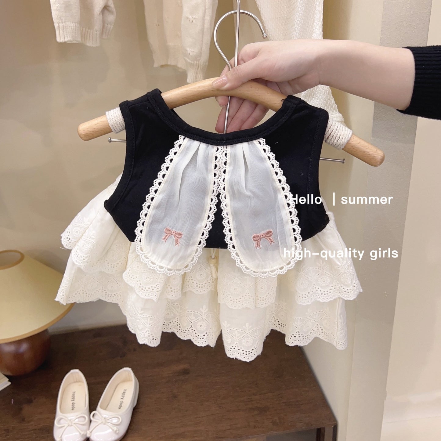 Style princess dress two-piece top
