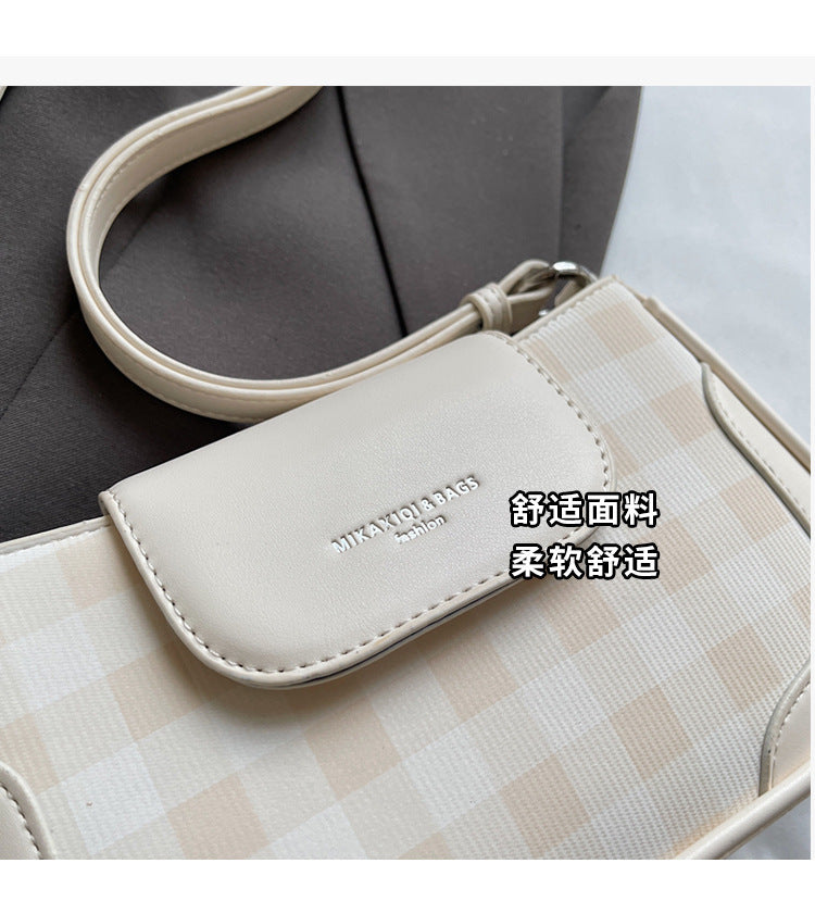 Cross-border high-end trendy underarm bag small square bag for women2025New Handbag Trendy Fashion Versatile Shoulder Bag