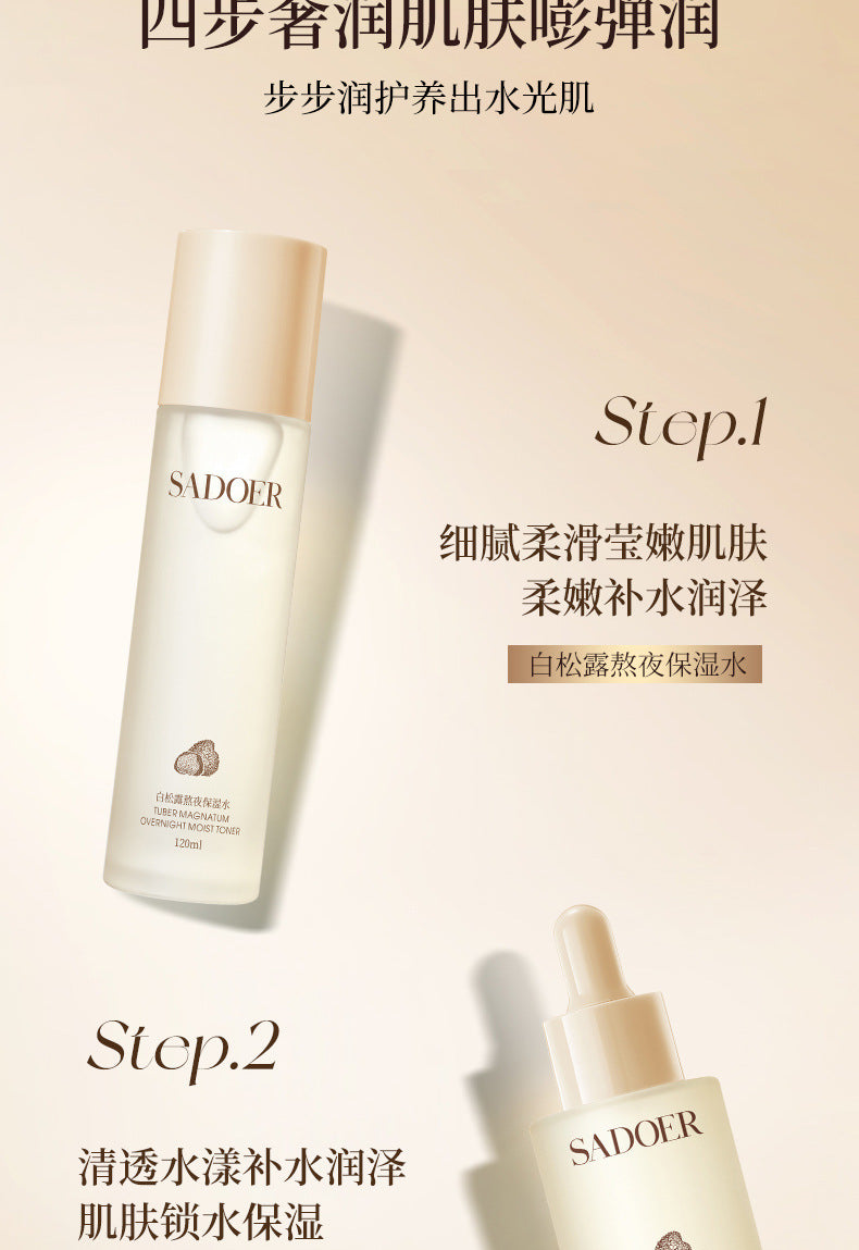SADOER White Truffle Night Cream Set of Four Moisturizing, non-sticky, anti-wrinkle lotion for women Factory Wholesale