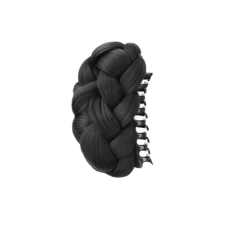 Bun Hair Claw Clip Princess Flower Bud Wig Braided Hair Bun Textured Hair Volume Increase Wholesale