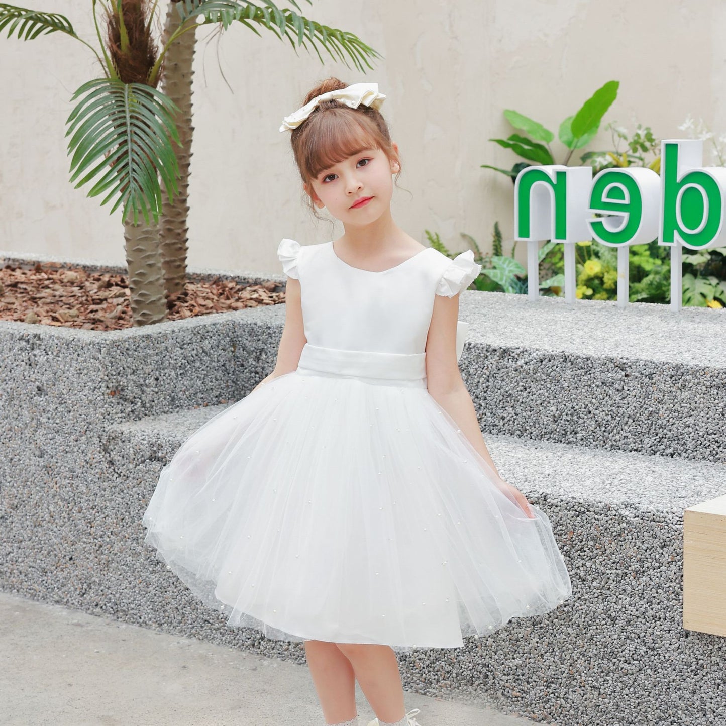 Girls' Princess Dress Puffy Dress