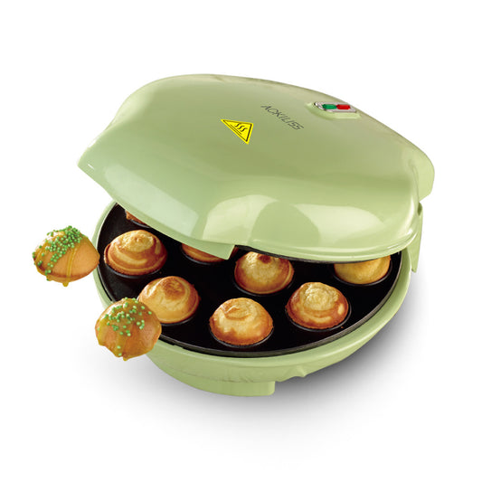 Oujing Cross-Border Household Mini Cake Baking Machine Bread Machine Double-Sided Baking Takoyaki Maker Breakfast Machine