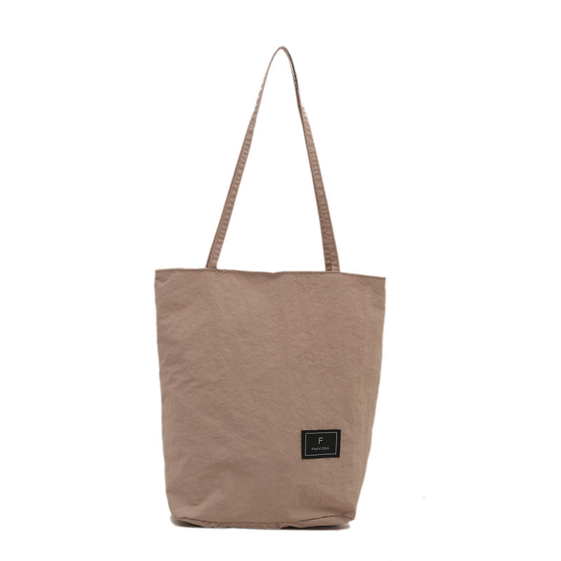 Foreign Trade New Solid Color Women's Bag Wholesale Large Capacity Women's Shoulder Bag Crossbody Bag ins Fashionable Versatile Commuter Bag