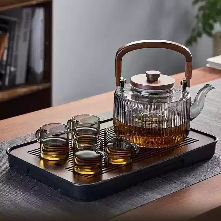 Glass Steaming Teapot 2025 New Kettle Electric Ceramic Stove Tea Set
