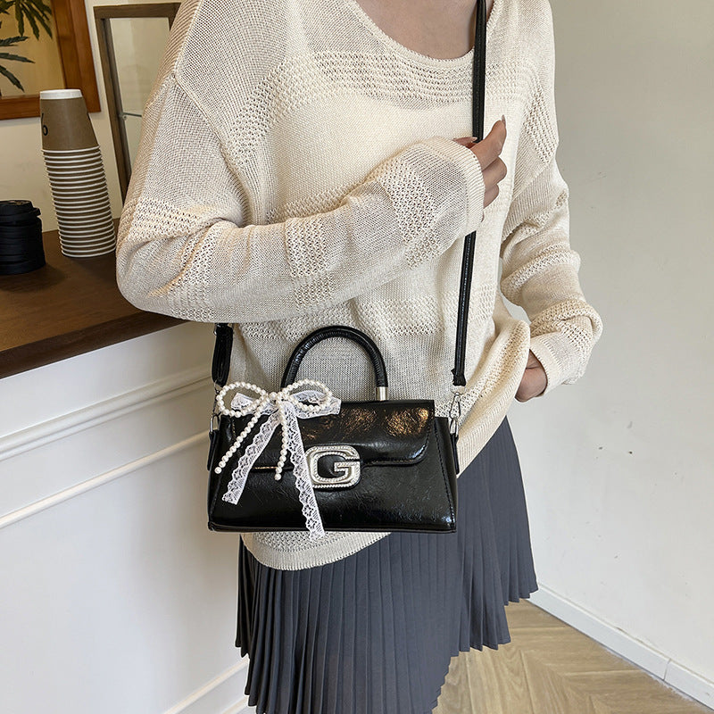 This year's trendy women's bags2025New Fashion Versatile Summer Single Shoulder Crossbody Bag Hot-Selling Small Square Crossbody Bag
