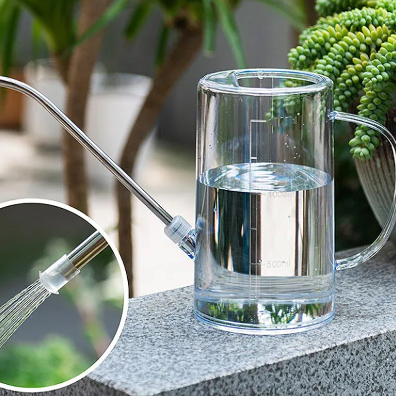 Stainless Steel Long Spout Watering Can High Aesthetic Home Use Watering Can for Green Plants Potted Plants Gardening Tool Factory