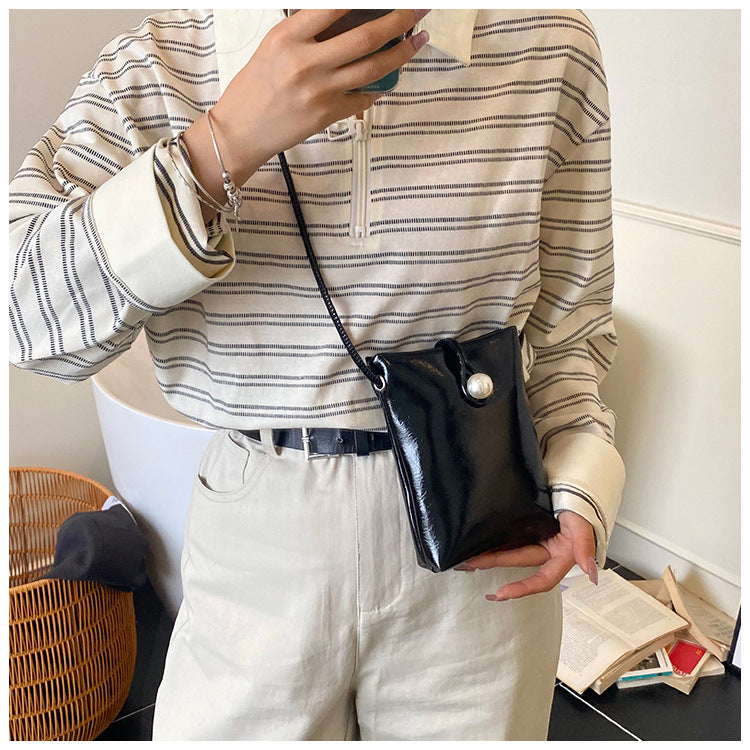 New Chinese Style Mini Handbag for Women2024New high-end versatile coin purse casual single shoulder crossbody phone bag