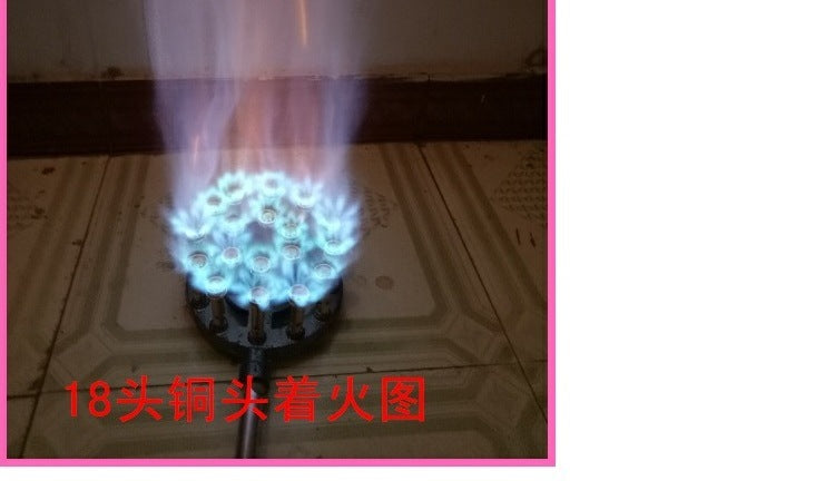 Commercial High-Heat Stove Burner Gas Single Stove Tabletop Restaurant Gas Stove High-Pressure Liquefied Gas Biogas Natural Gas Stove Burner