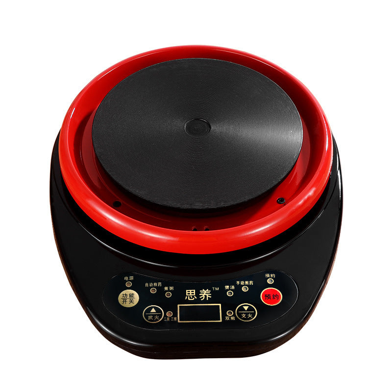 110V Large Capacity Decoction Pot Automatic Health Pot Ceramic Electric Clay Pot for Traditional Chinese Medicine Home Use