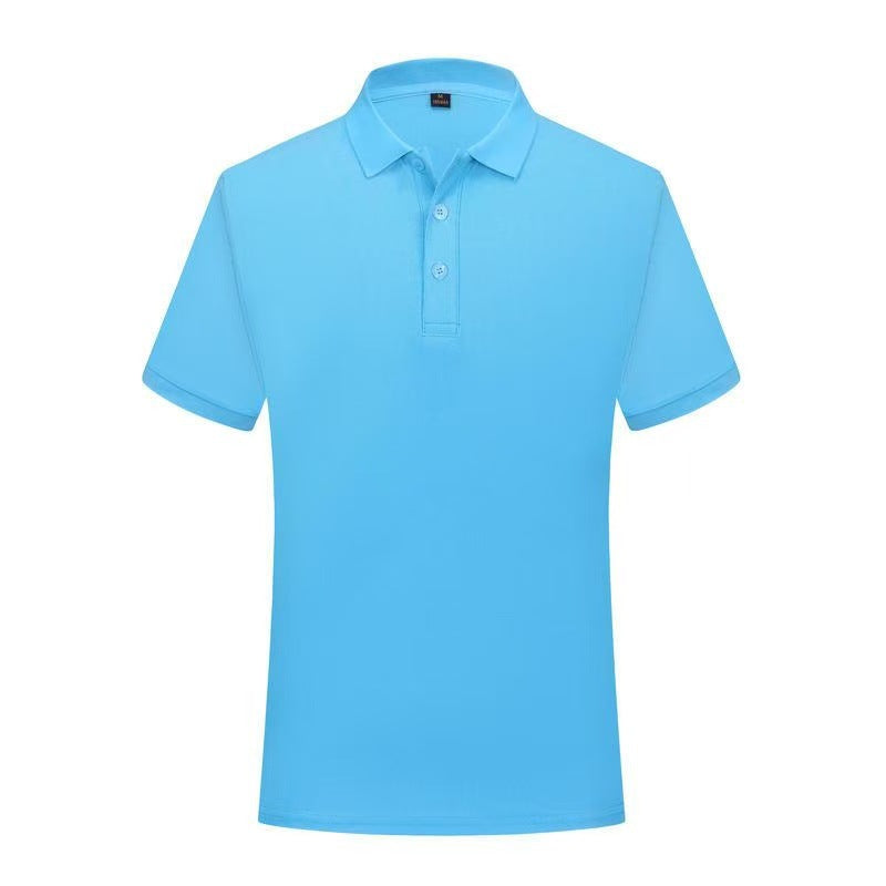 Short Sleeve polo Men's Summer Workwear Turn-down Collar Printed Work Shirt logo Patterned Advertising Shirt for Men polo Shirt