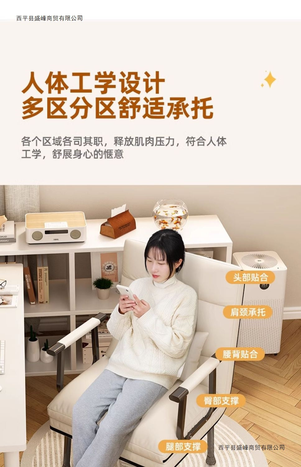 Folding Bed Multifunctional Office Bed Nap Bed Recliner Home Thickened Sofa Bed Chair