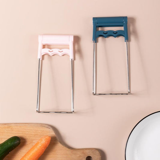 Anti-scalding Bowl Clip Plate Lifter Bowl Casserole Steaming Dish Clip Stainless Steel Non-slip Household Kitchen Bowl Clip