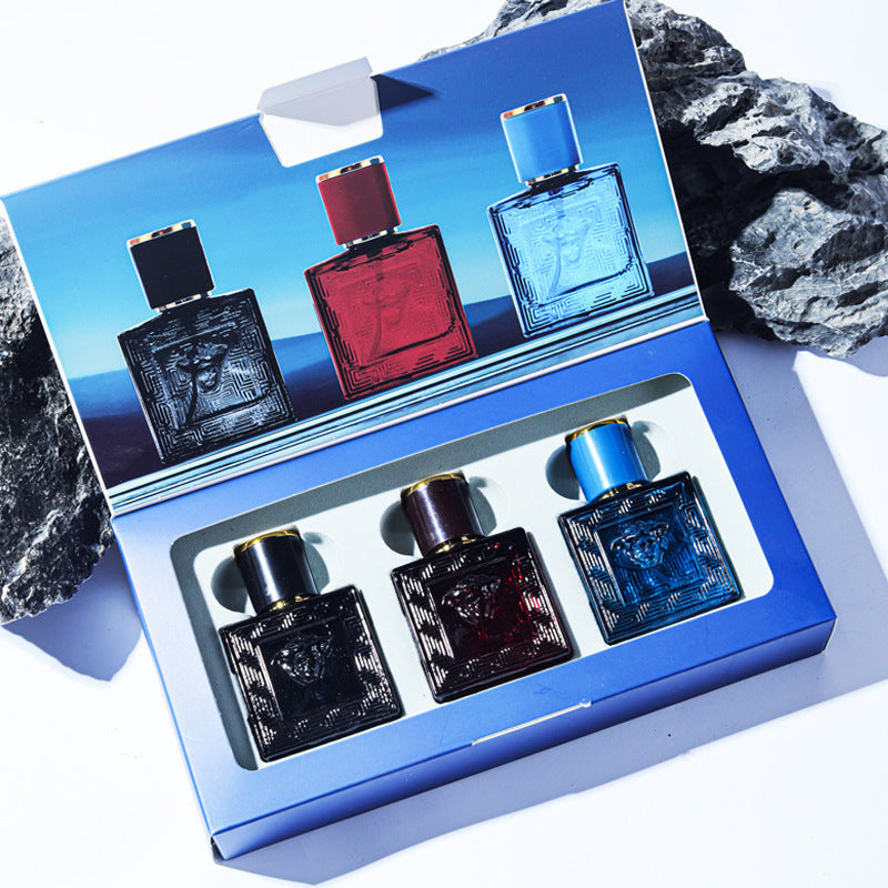 Flower Story Gift Box Women's Perfume Four-piece Set Perfume Wholesale Long-lasting Light Fragrance Recommended Black Coffee Perfume Women