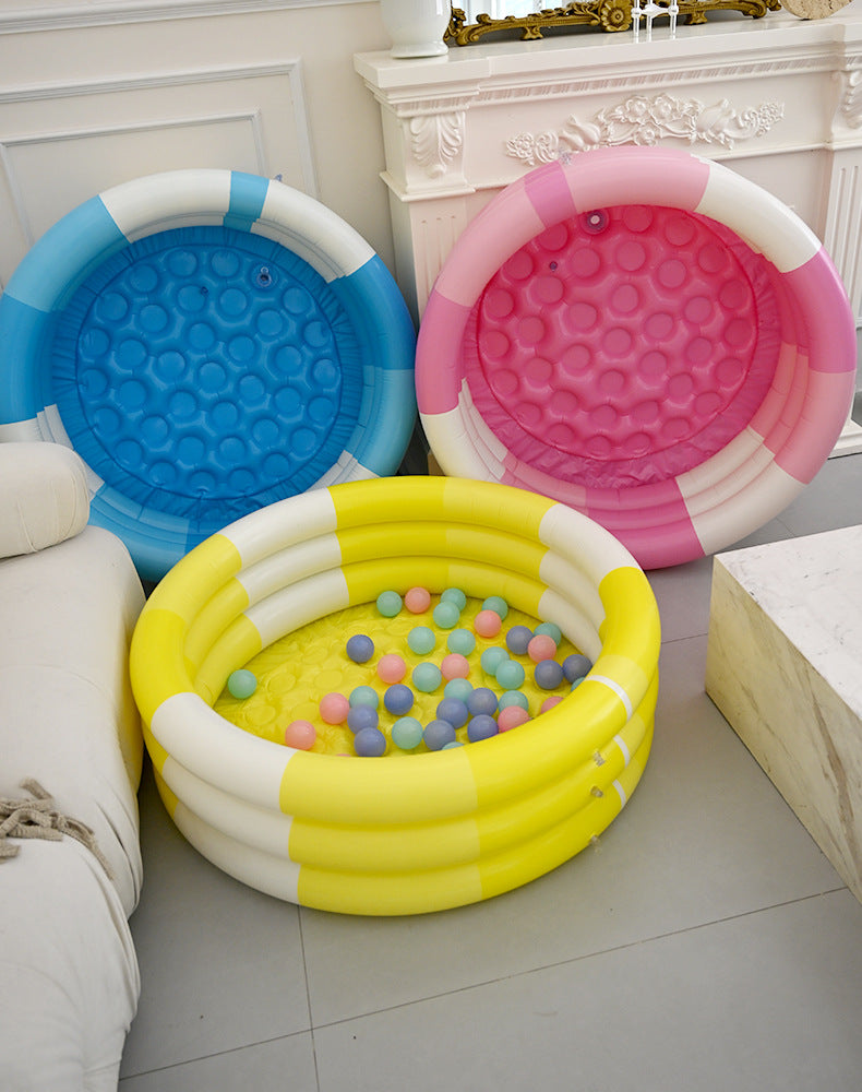 Cross-Border Children's Inflatable Swimming Pool Home Family Pool Thickened Plastic Baby Infant Swimming Pool Ocean Ball Pool