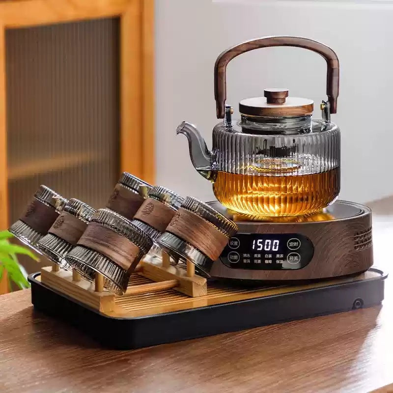 Glass Steaming Teapot 2025 New Kettle Electric Ceramic Stove Tea Set