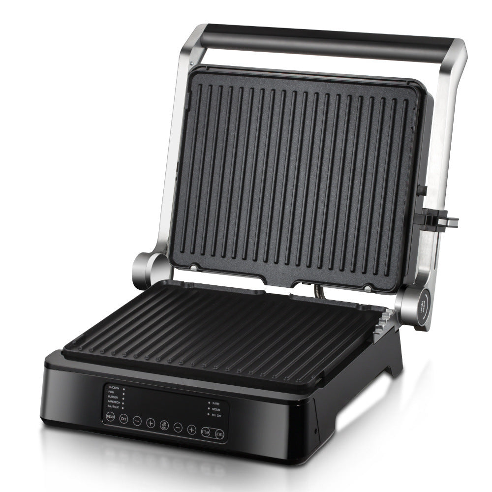 EU UK Cross-Border 2-in-1 Steak Maker Sandwich Maker Waffle Maker Detachable Smart Display Breakfast