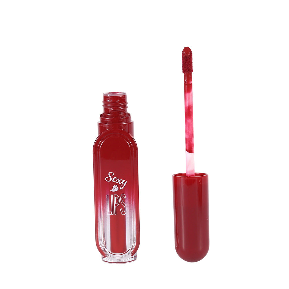 New Lip Gloss Six-color Lip Gloss Multi-color Optional Create Sexy Lip Makeup Color Rendering Long-lasting Waterproof Color Lifting