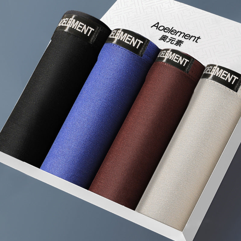 Four-Pack Gift Box Men's Wholesale Underwear Men's Boxer Briefs Breathable Youth Triangle Underwear Men's Underwear Wholesale http://detail.1688.com/offer/615341246204.html