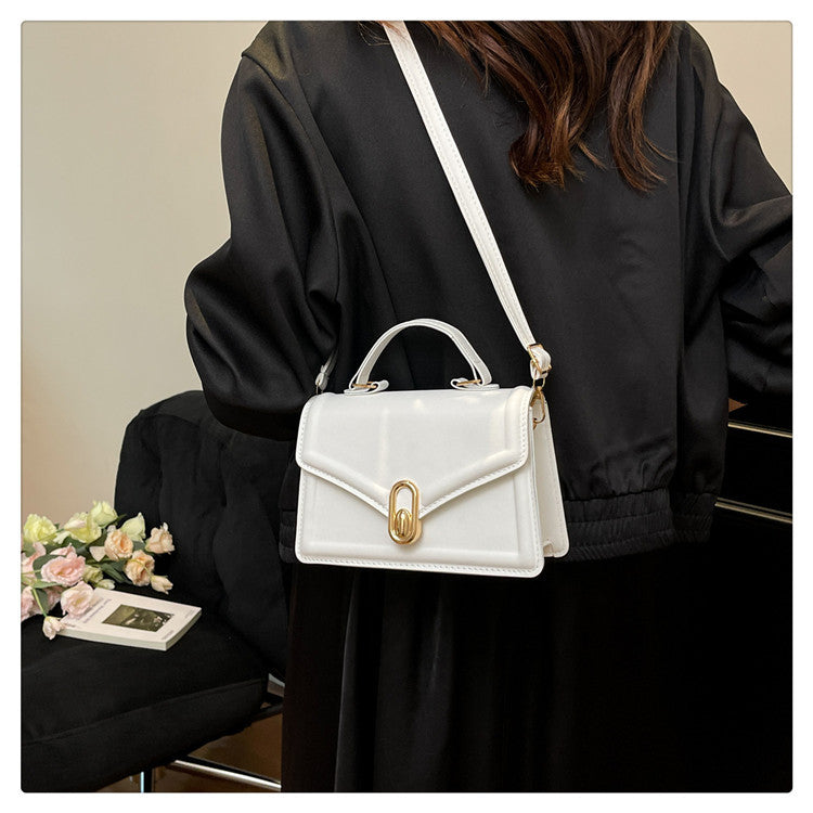 Fashionable and Elegant Small Square Bag2025Summer New Korean Style Niche Casual Commuter Crossbody Bag Trendy Shoulder Bag