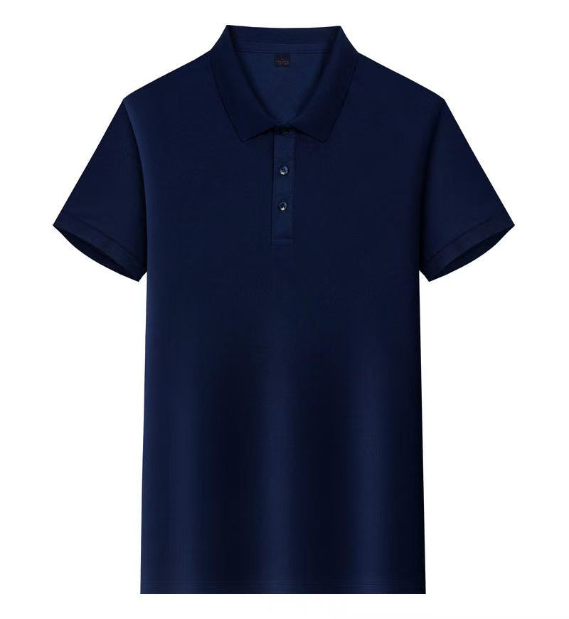 Short Sleeve polo Men's Summer Workwear Turn-down Collar Printed Work Shirt logo Patterned Advertising Shirt for Men polo Shirt