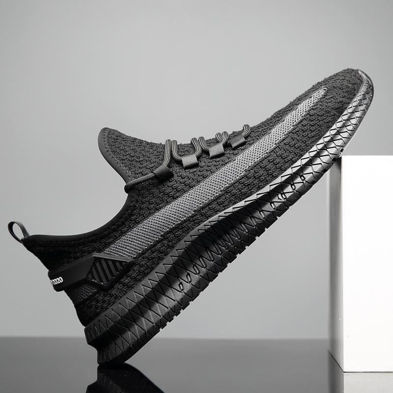 Men's Sneakers2024Spring New Trendy Casual Shoes Running Shoes Couple Shoes Mesh Flyknit Shoes Export