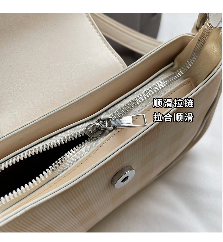 Cross-border high-end trendy underarm bag small square bag for women2025New Handbag Trendy Fashion Versatile Shoulder Bag