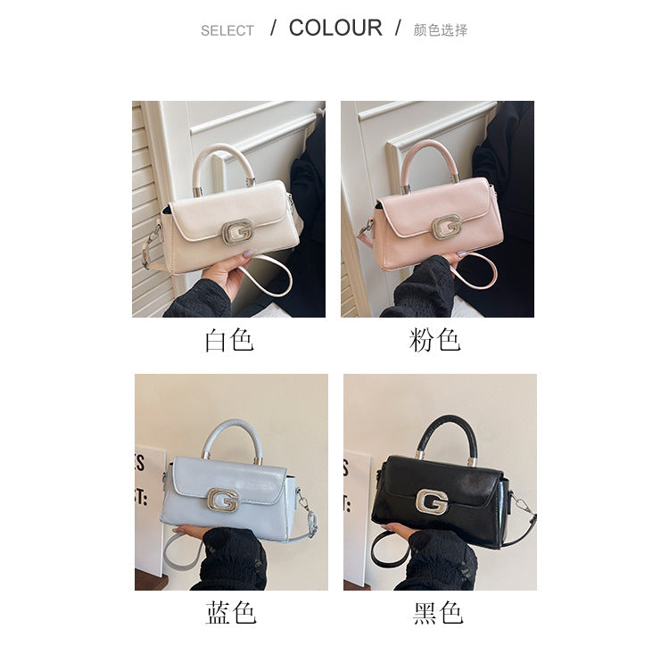 This year's trendy women's bags2025New Fashion Versatile Summer Single Shoulder Crossbody Bag Hot-Selling Small Square Crossbody Bag