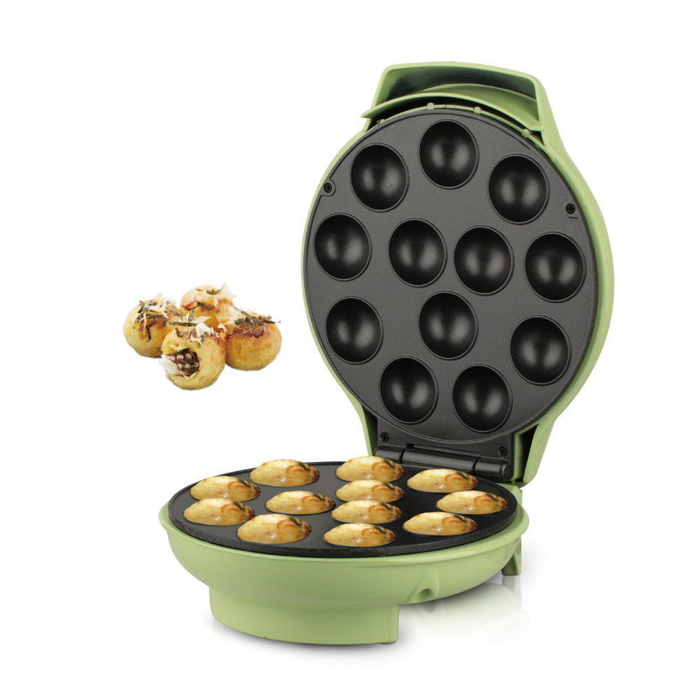 Oujing Cross-Border Household Mini Cake Baking Machine Bread Machine Double-Sided Baking Takoyaki Maker Breakfast Machine