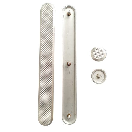 Diamond Sand Anti-Slip Strip304Stainless Steel Blind Walk Strip Guide Stud316Braille Guide Posts for Blind People