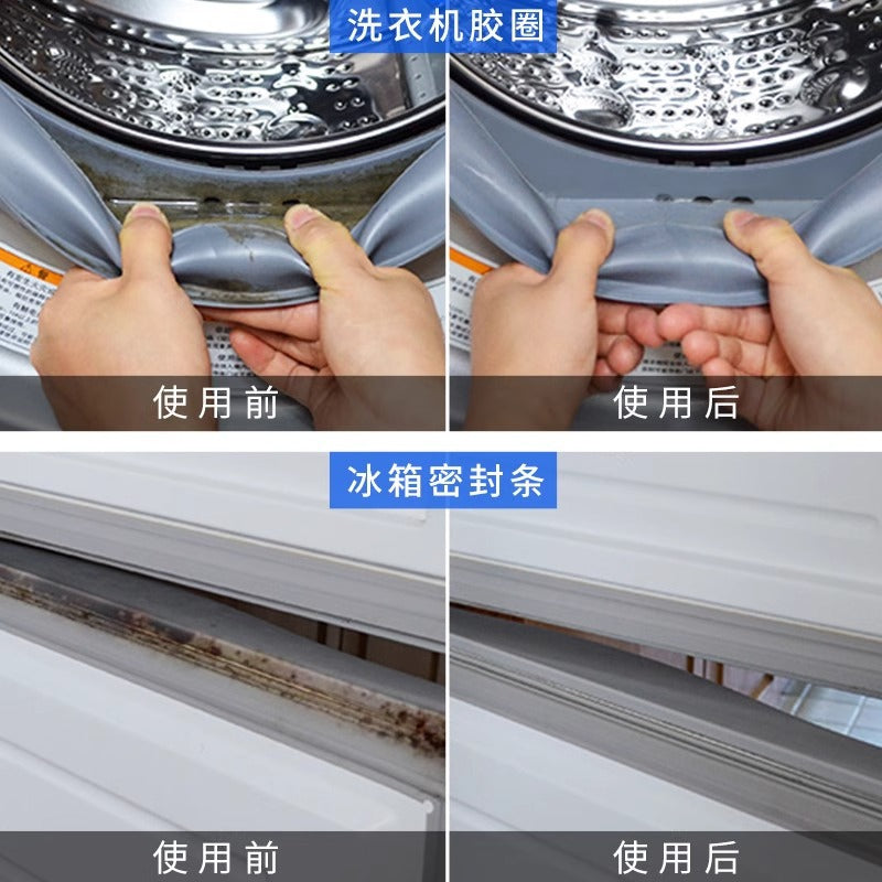 Household Mold Remover for Washing Machine, Anti-Mold Stain Remover for Toilets, Kitchen Sink, Mold Gel for Mildew and Mold Removal
