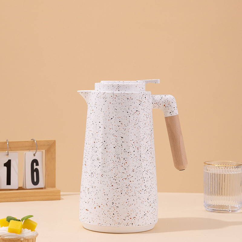Cross-Border Insulated Kettle Household Glass Inner Liner Warm Kettle Simple Office Coffee Large Capacity Hot Water Kettle Insulated Water Kettle