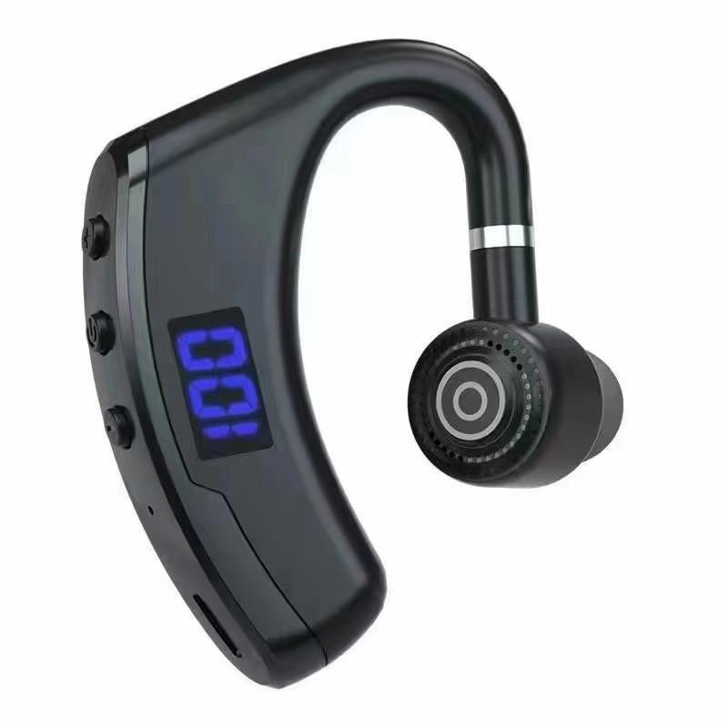 V9Digital Display Wireless Bluetooth Earphones for Phones, Sports In-Ear, Noise Canceling, Ultra-Long Battery Life, Standby, Business, Cross-Border