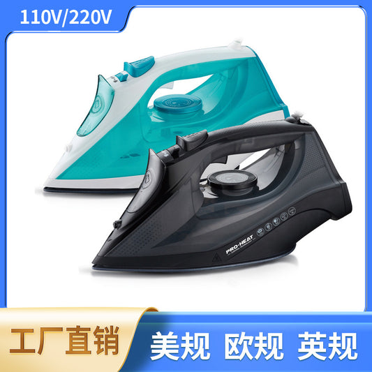 Cross-Border EU UK Household Steam Iron Handheld Garment Steamer Portable Powerful Steam Electric Iron