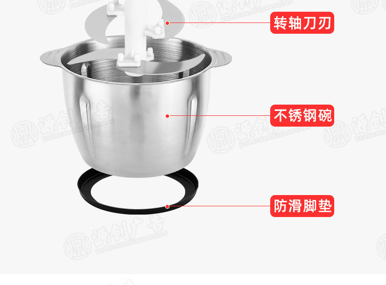 Home Kitchen Food Processor Mixer Vegetable Mincer Meat Grinder Manufacturer Supply Electric Stainless Steel Food Processor