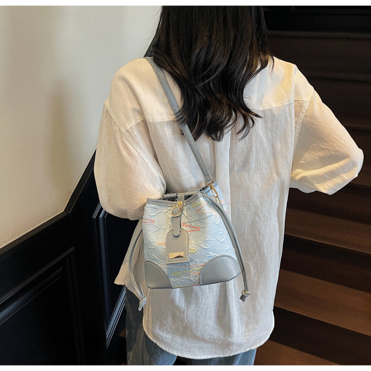 Drawstring Bucket Bag for Women New Style2025High-end Niche Super Popular Single Shoulder Bag Autumn Winter Versatile Crossbody Bag
