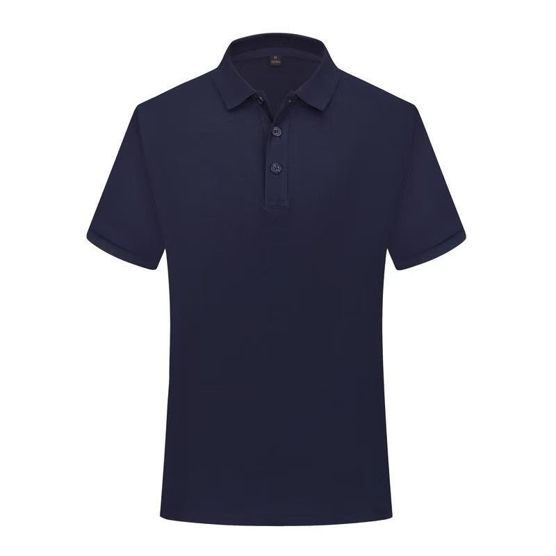 Short Sleeve polo Men's Summer Workwear Turn-down Collar Printed Work Shirt logo Patterned Advertising Shirt for Men polo Shirt