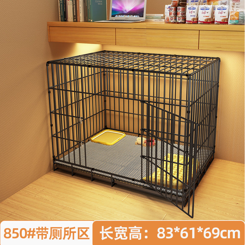 Pet Fence Dog Cage Small Dog Household Indoor Fence Space-Saving Dog House Dog Bed Toilet Cat Cage Cat Villa