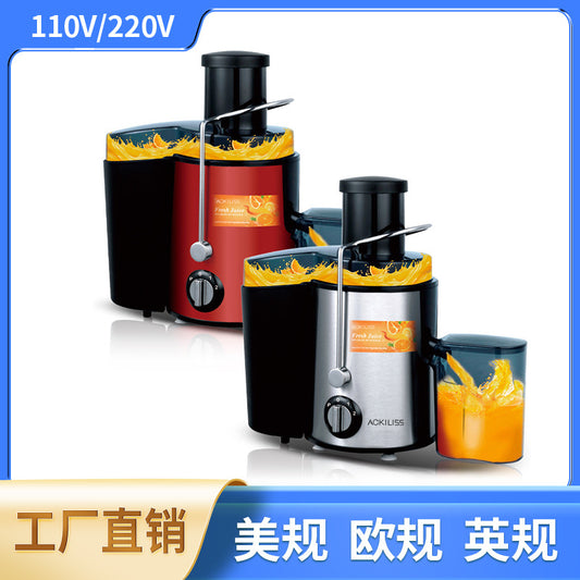 American Standard110V European Standard Cross-Border Household Pulp Separator Electric Fully Automatic Fruit Juicer Original Juice Machine Juice Extractor