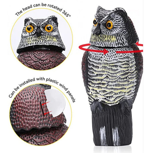 Cross-Border Garden Decoration Simulation Owl Ornament Creative Animal Model Small Yard Landscaping Gardening Decoration Free Shipping