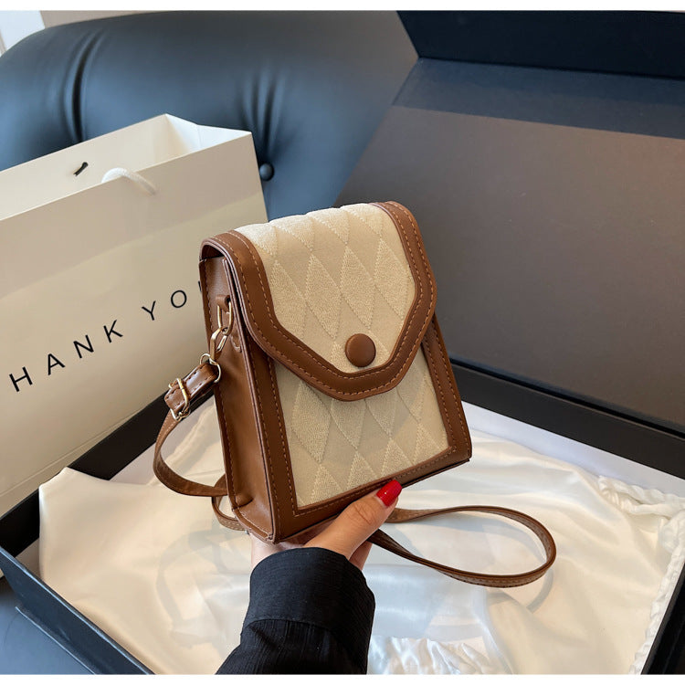 Commuting high-quality crossbody bag for women2023New stylish versatile women's shoulder bag ins Fashionable Phone Bag