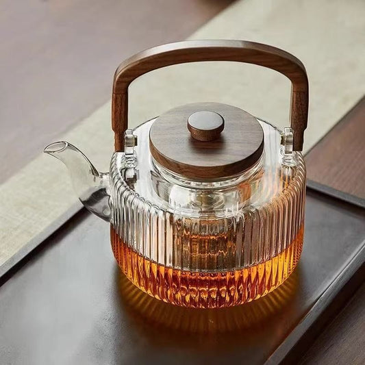 Glass Steaming Teapot 2025 New Kettle Electric Ceramic Stove Tea Set