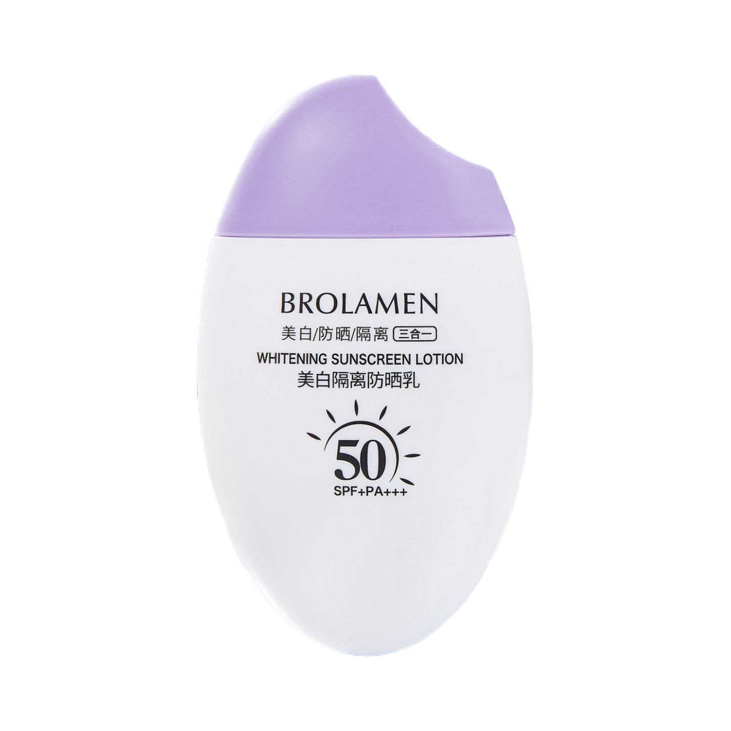 Borandi Dream Whitening Isolation Sunscreen Lotion SPF50+Waterproof, sweat-proof, moisturizing, full-body use, refreshing, non-greasy sunscreen