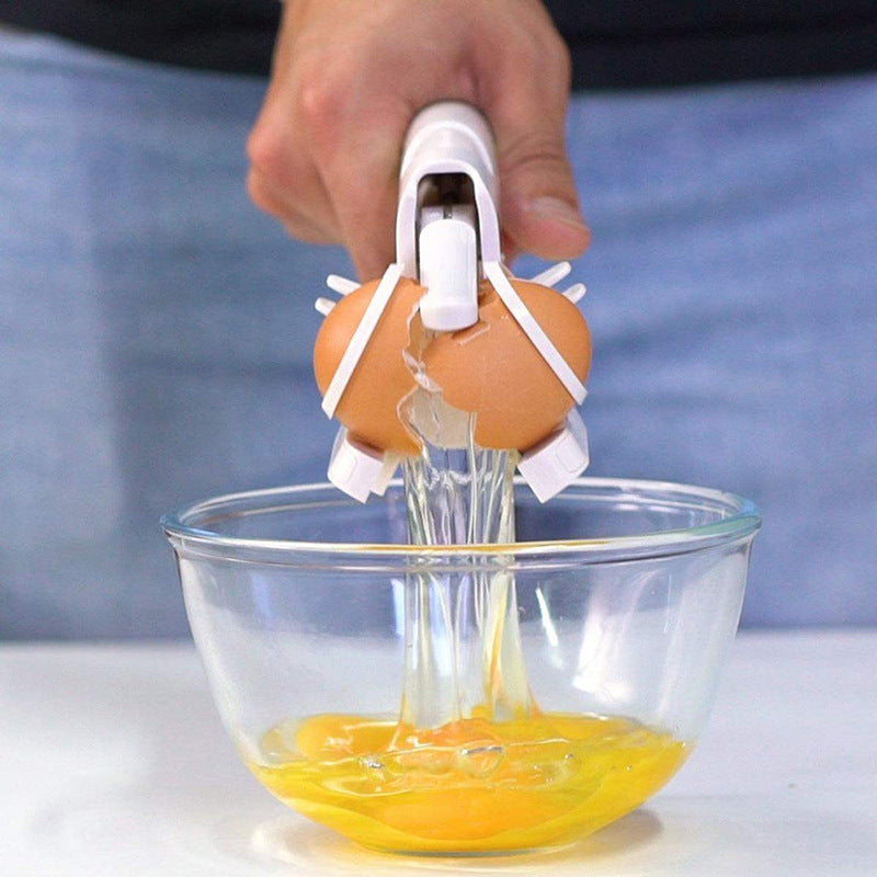 Handheld Egg Opener Egg Cracker Eggshell TV Egg Cutter Egg White Separator Kitchen Gadget