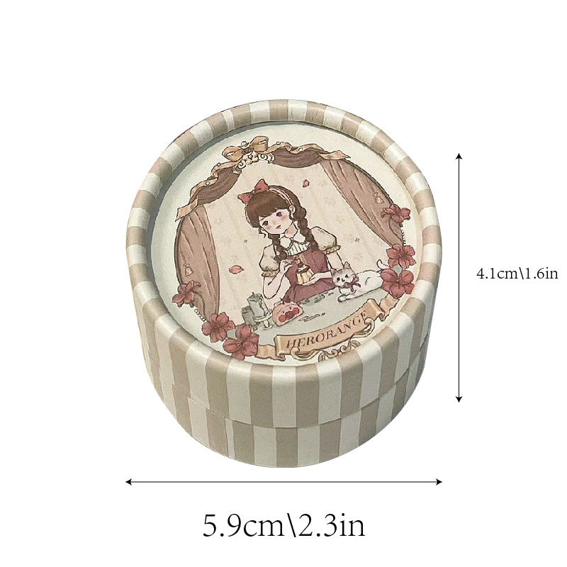 HERORANGE Little Fairy Embossed Blush Colorful Pure Desire Blush Purple Fine Shimmer Matte Contour Atmosphere Rouge595