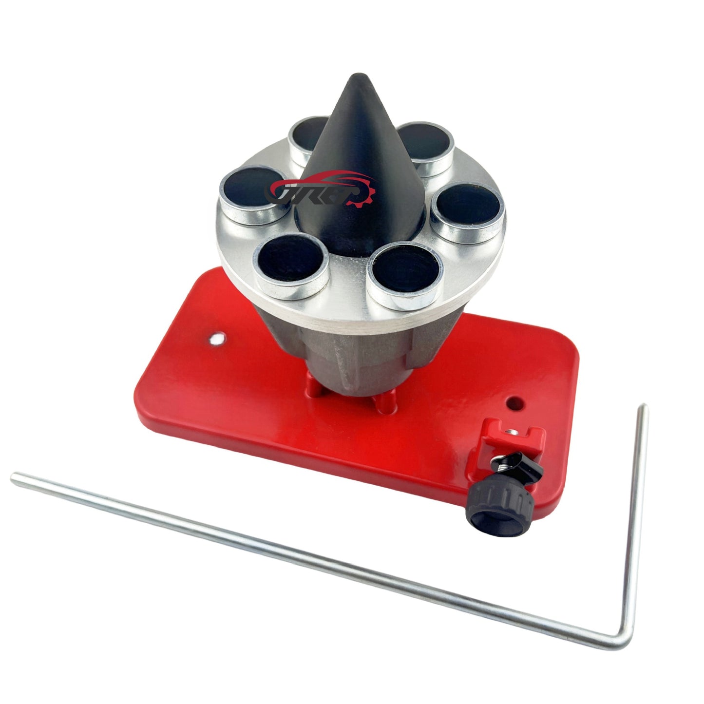 Cross-Border339075B 42-047Magnetic Wall-Mounted Blade Balancer Compatible with All Lawn Mowers and Garden Tools
