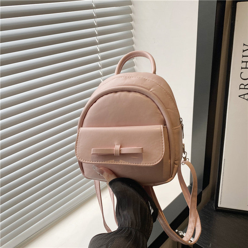 Simple Double Shoulder Small Bag for Women Spring Summer2025New Single Shoulder Crossbody Bag Korean Style Women's Fashion Handheld Small Square Bag