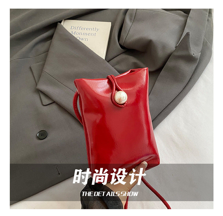 New Chinese Style Mini Handbag for Women2024New high-end versatile coin purse casual single shoulder crossbody phone bag