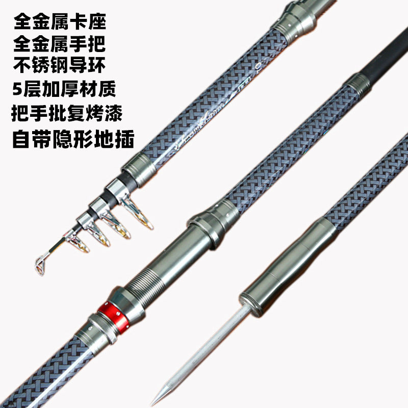 Sea Rod Fishing Rod Wholesale Long Casting Rod Fishing Rod Sea Rod Full Set Fishing Rod Set Fishing Gear Fishing Rod Cross-Border Fishing Gear Meter