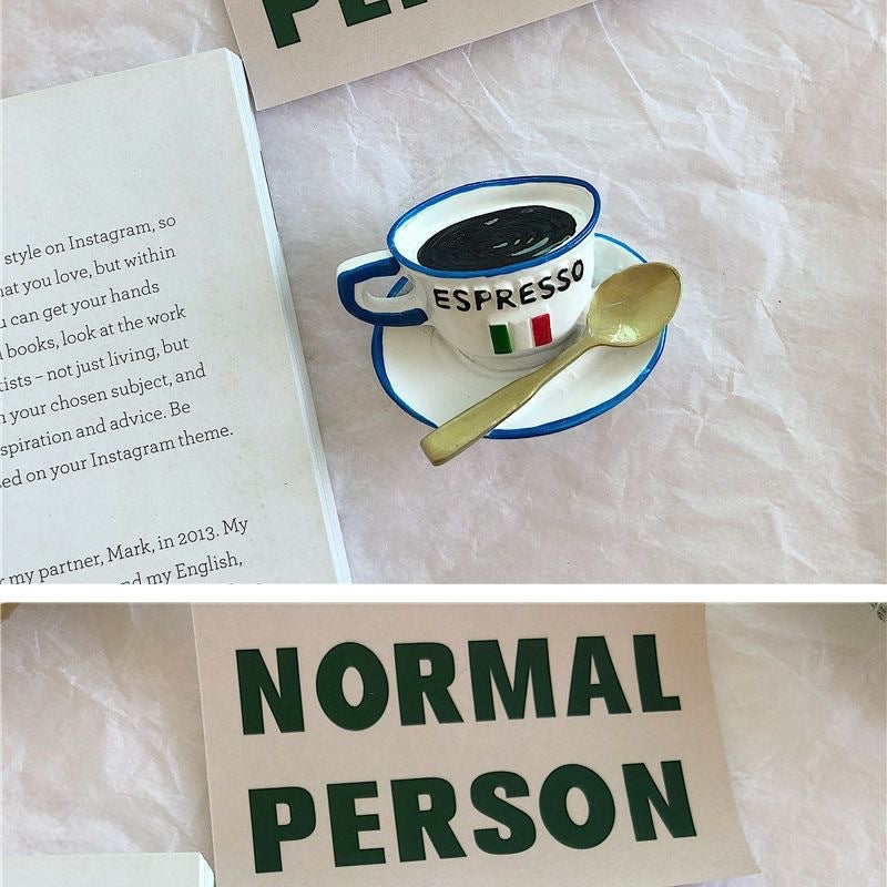 *Beautiful Little Aunt* Refrigerator Magnet 3D Creative Magnetic Sticker Simulation Food Bread Message Sticker Magnetic